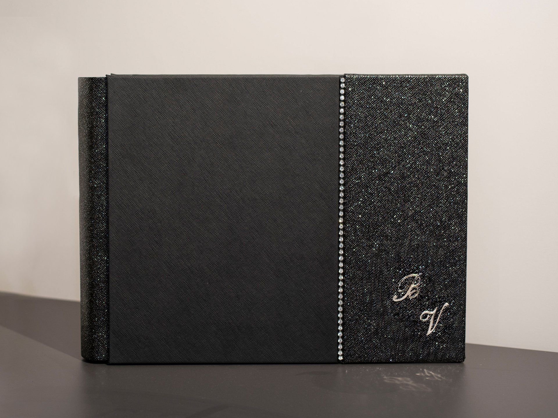 Album matrimonio glitterato