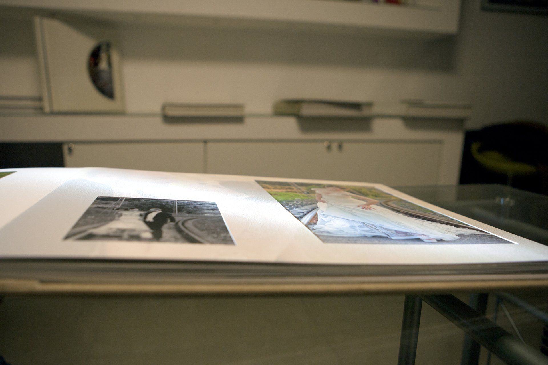 Olimp lavorazioni particolari fotolibro passepartout