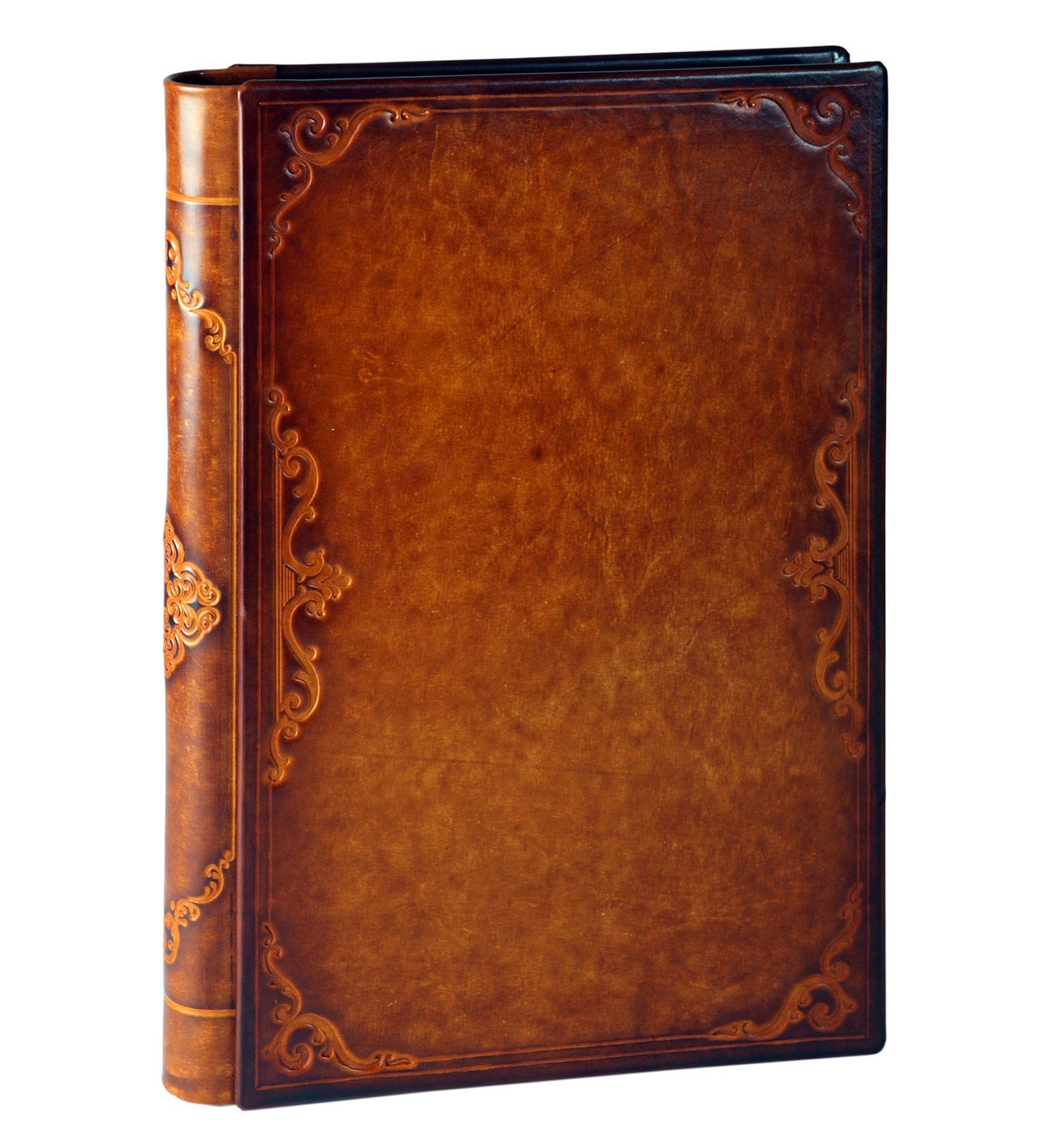 Ambra model Olimp real leather album for classic wedding photos