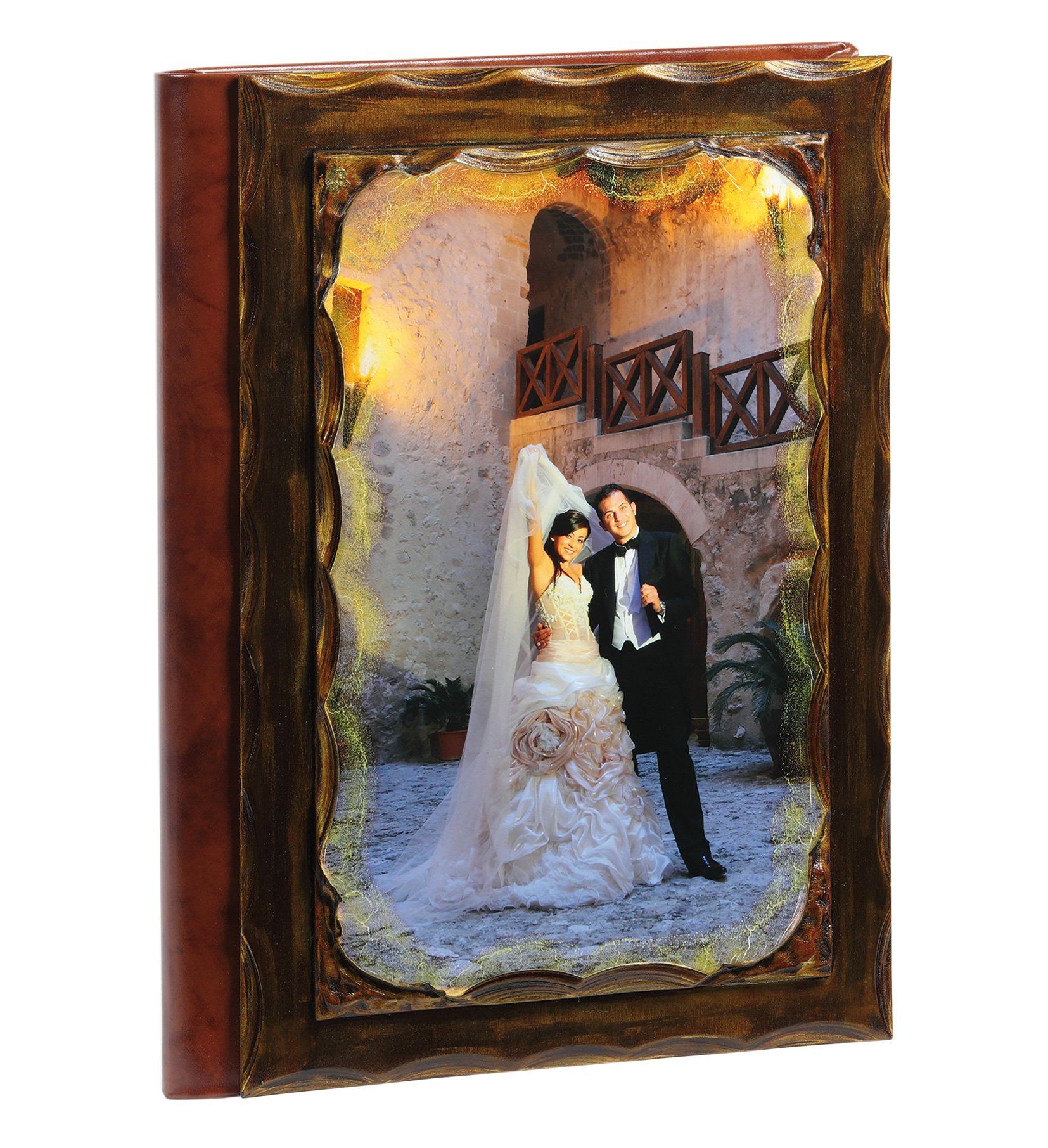 Astrea Model classic wood album for wedding photos