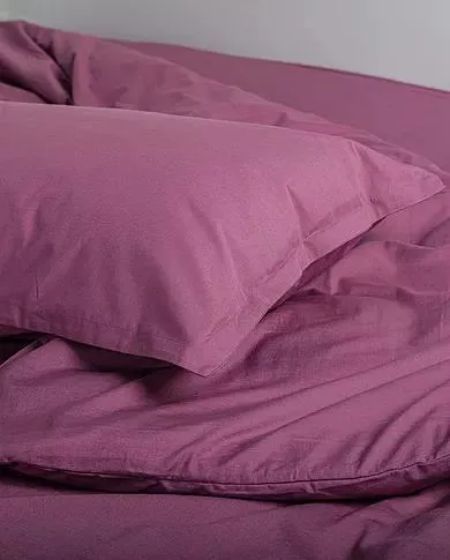 coordinato per il letto viola