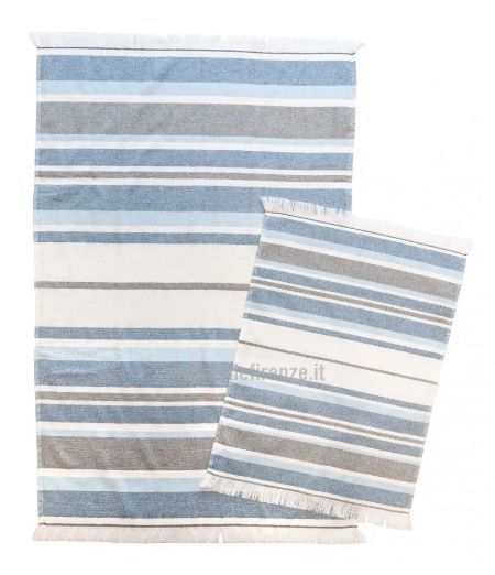set di asciugamani colorati