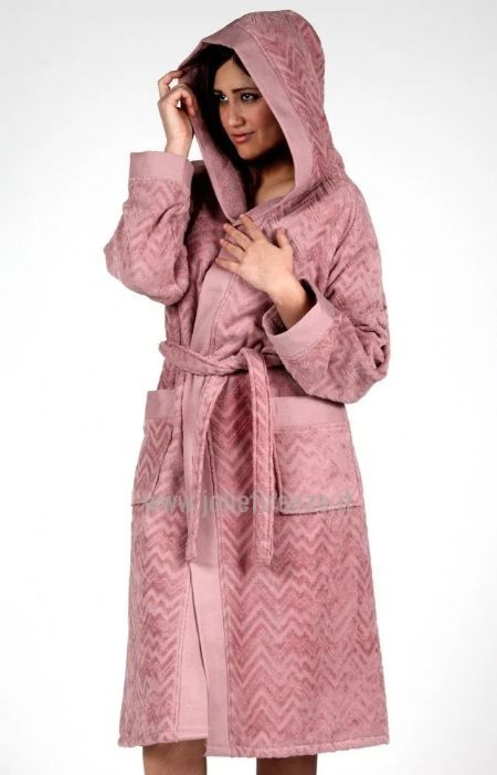 accappatoio di cotone per donna
