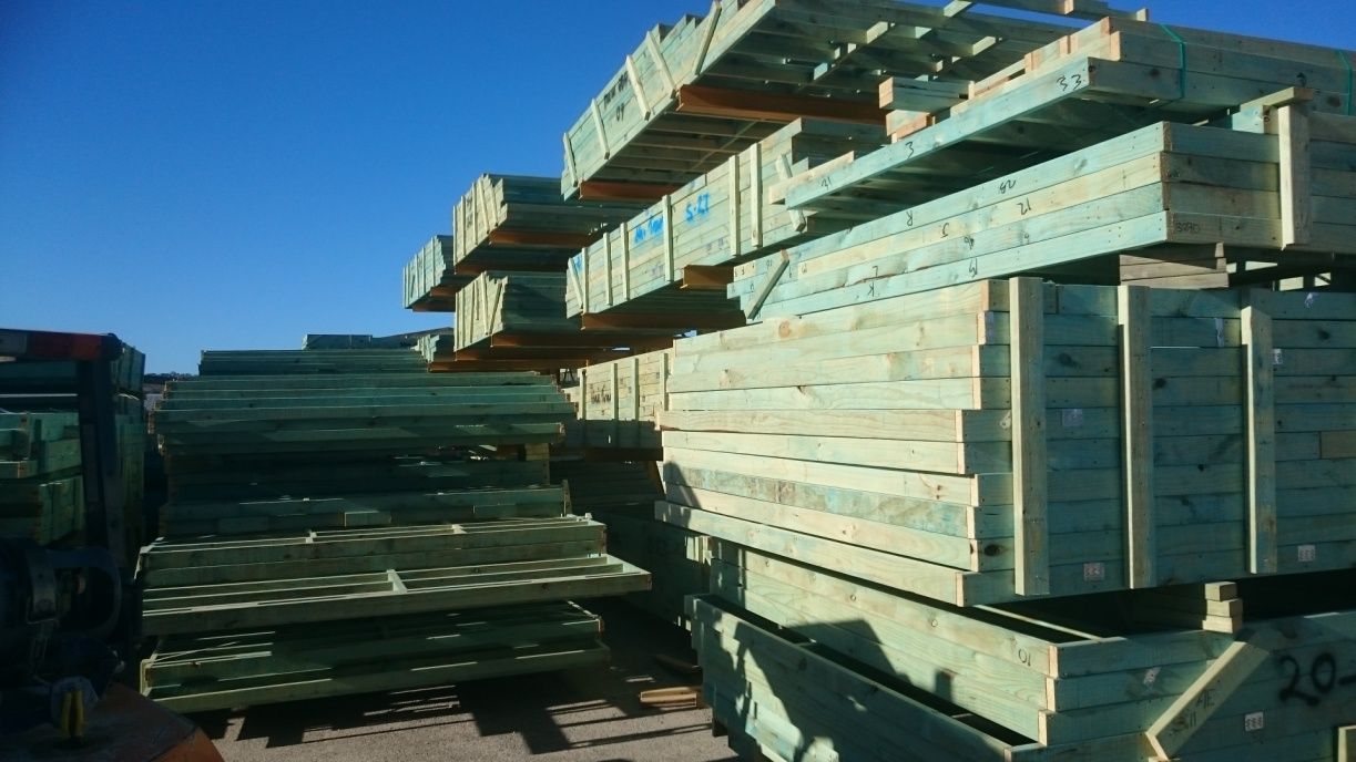 Stack of Wall Frames — Hume, ACT — Universal Trusses