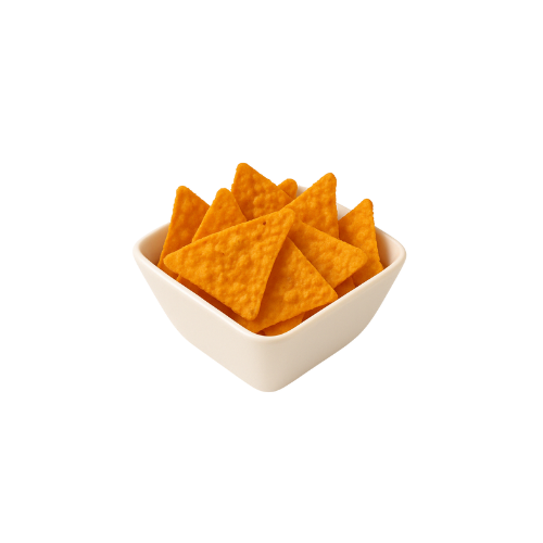 Een kom met eten op een podium met een gloeiende cirkel op de achtergrond