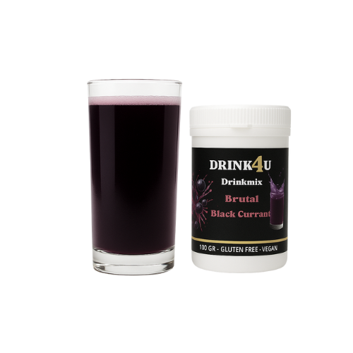 Een potje drink 4u drinkmix back current.