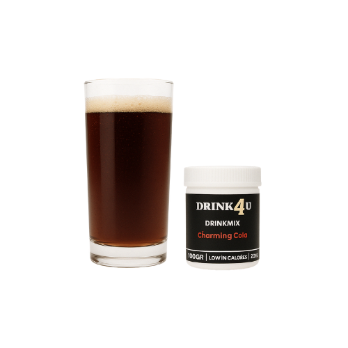 Een potje drink 4u drinkmix heerlijke Cola