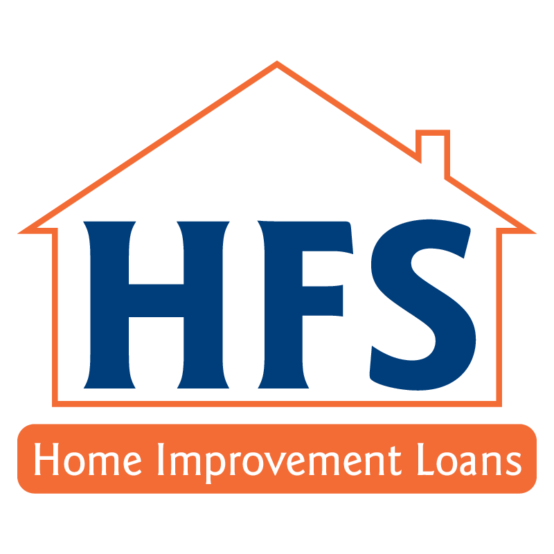 A logo for hfs home improvement loans