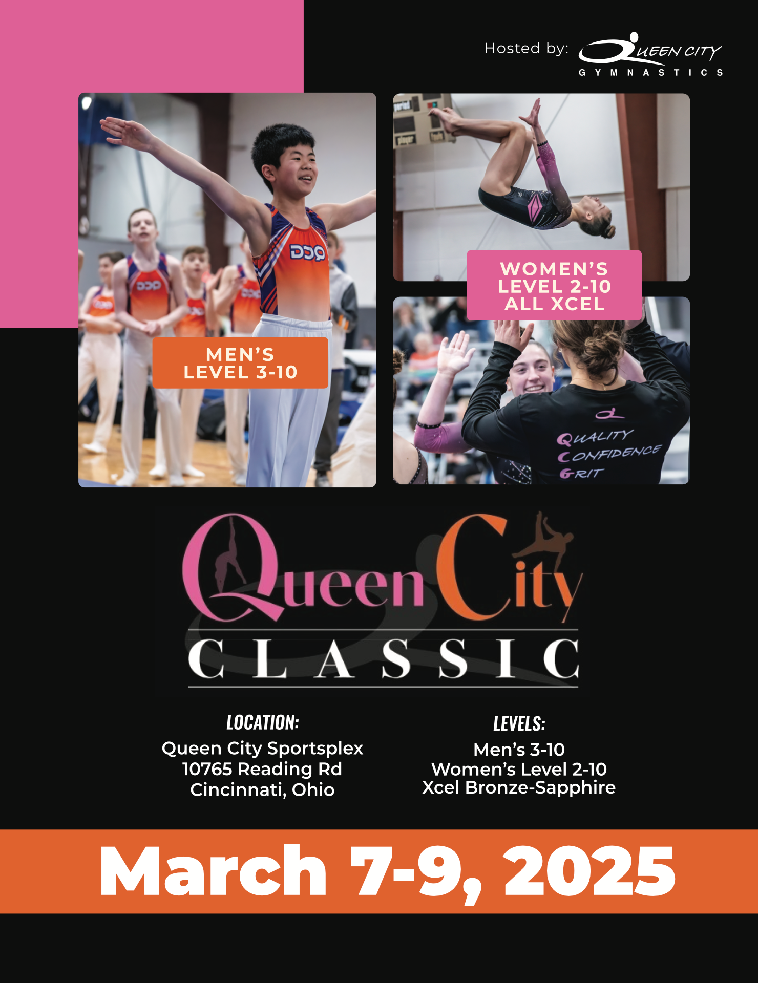 Queen City Classic 2025 Save the Date for March 7-9, 2025