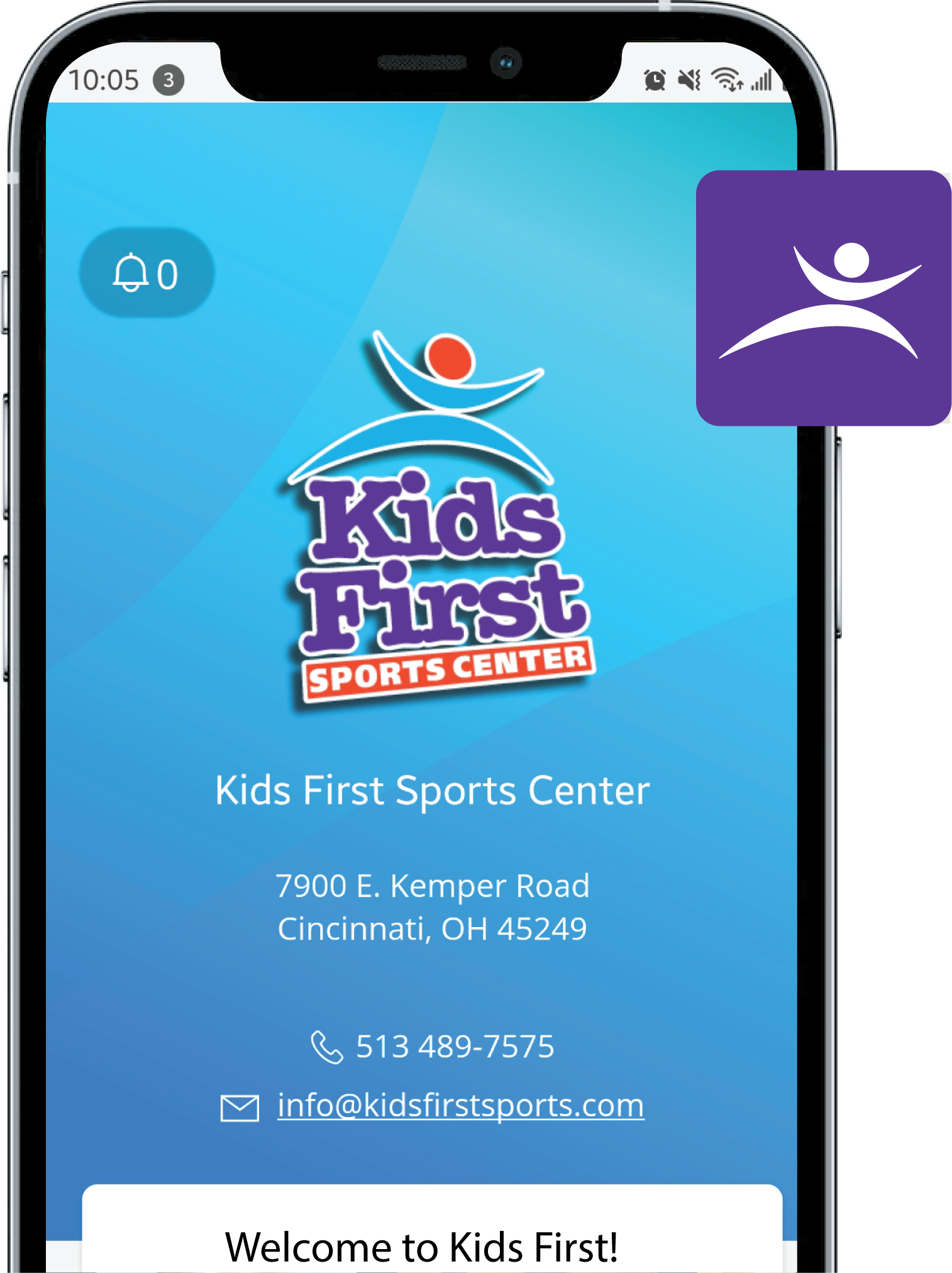 Kids First Sports App