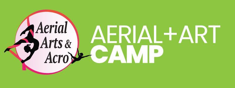 A lime green banner for 