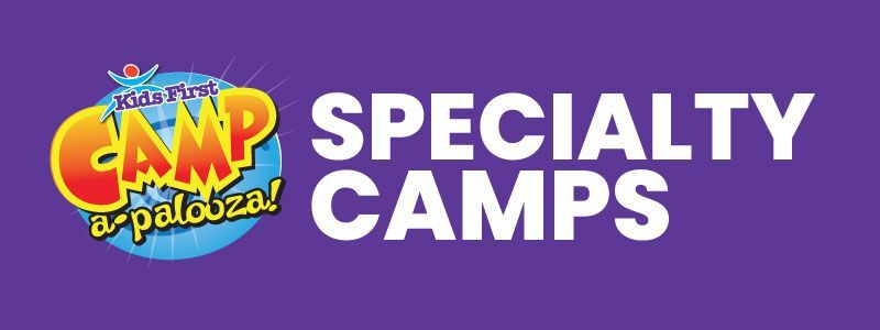 The logo for camp a palooza specialty camps