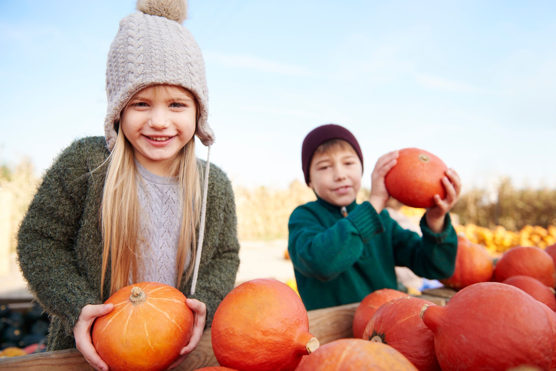 Pumpkin Patch at Kids First' Fall Festival