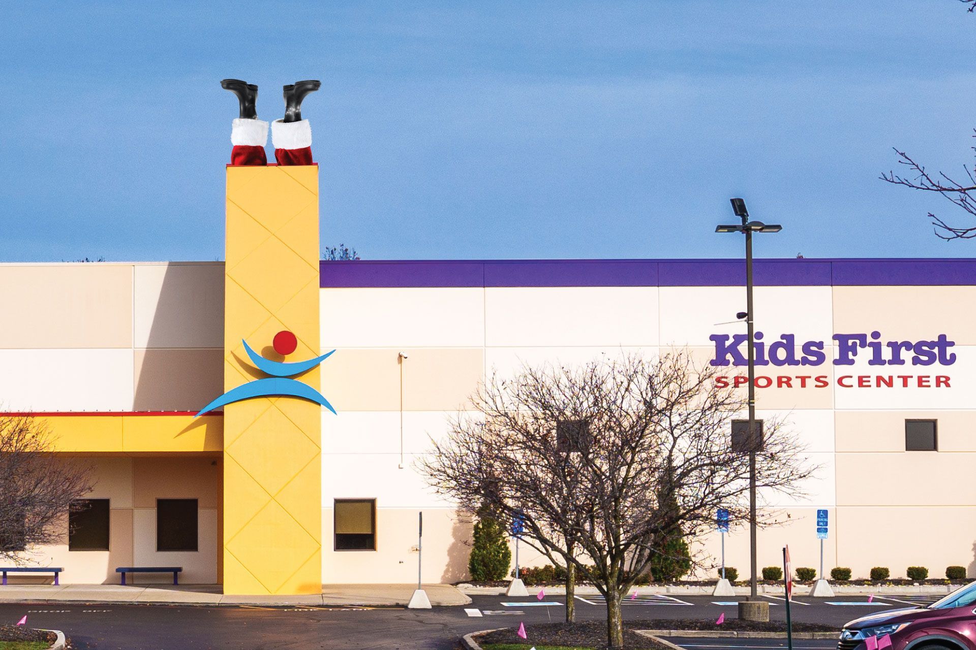 Children celebrating with confetti, arms raised, excited expressions, white background.
