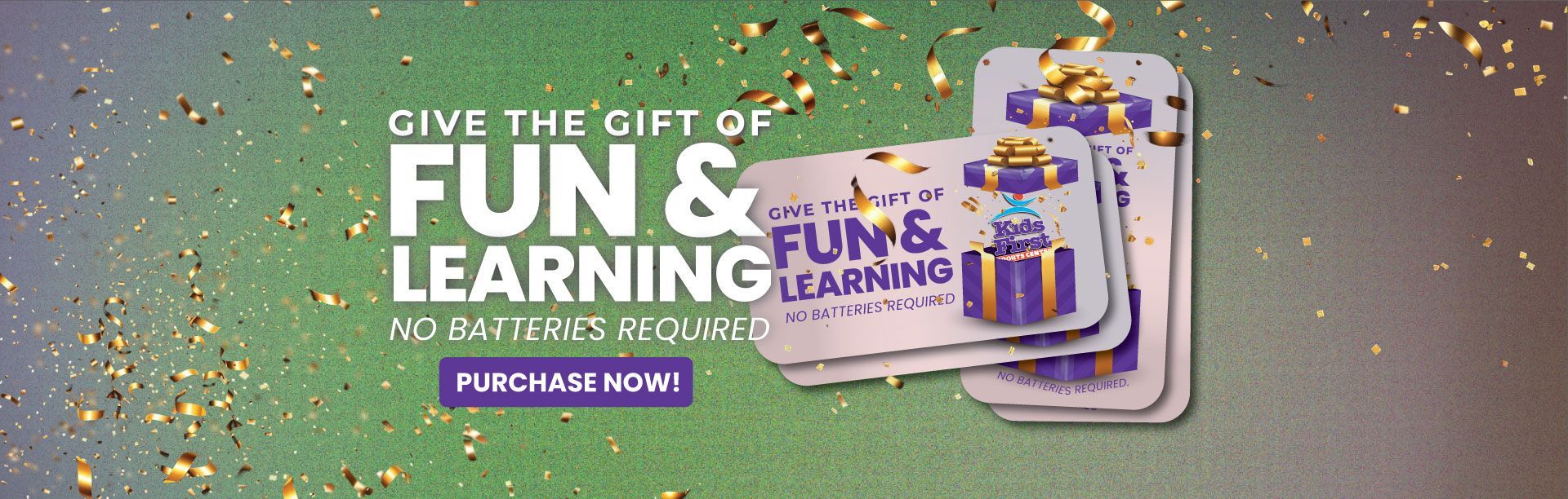 Gift the Gift of Fun & Learning, no batteries required