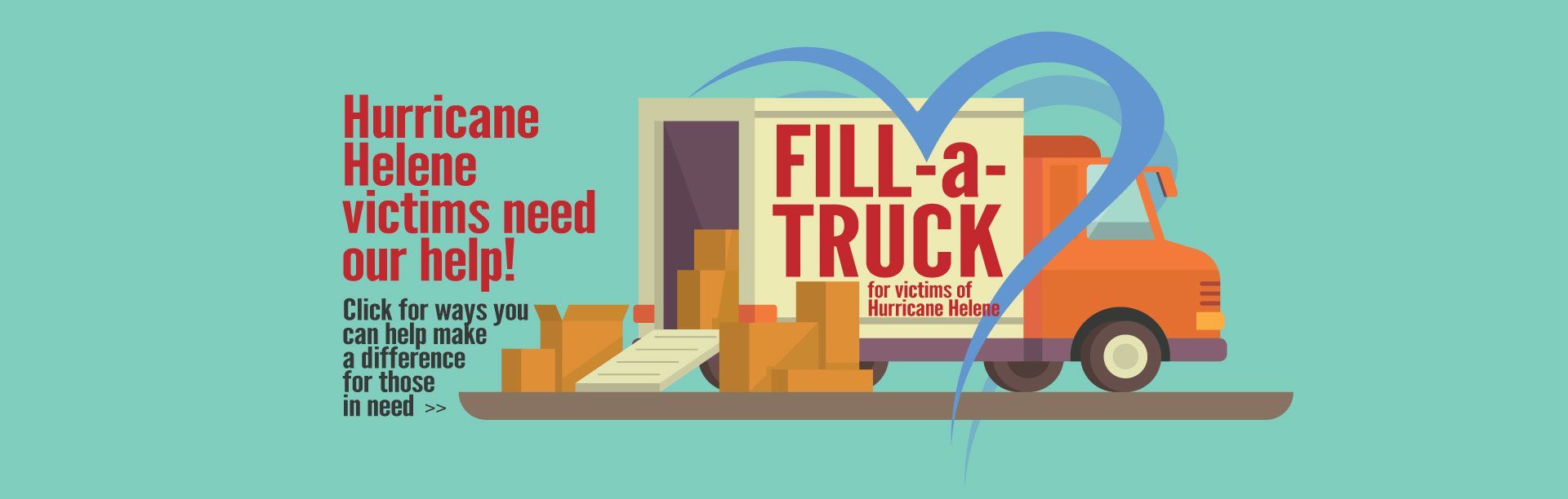 Fill-a-Truck for Hurricane Helene victims