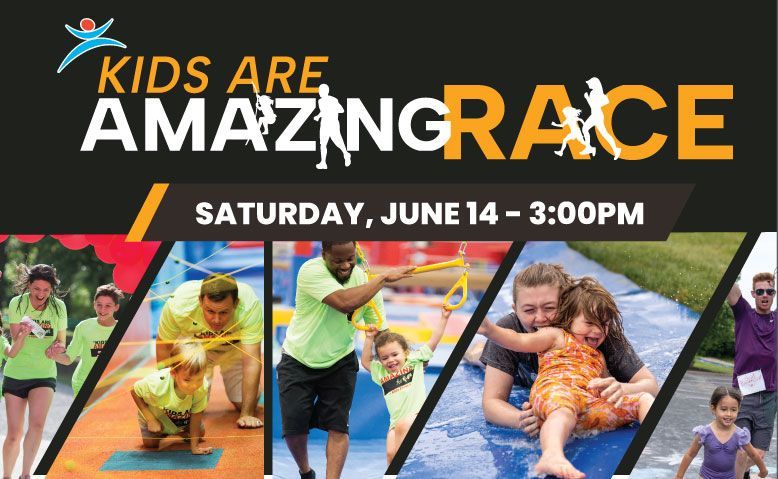 A poster for kids are amazing grace on saturday june 14 - 3:00 pm
