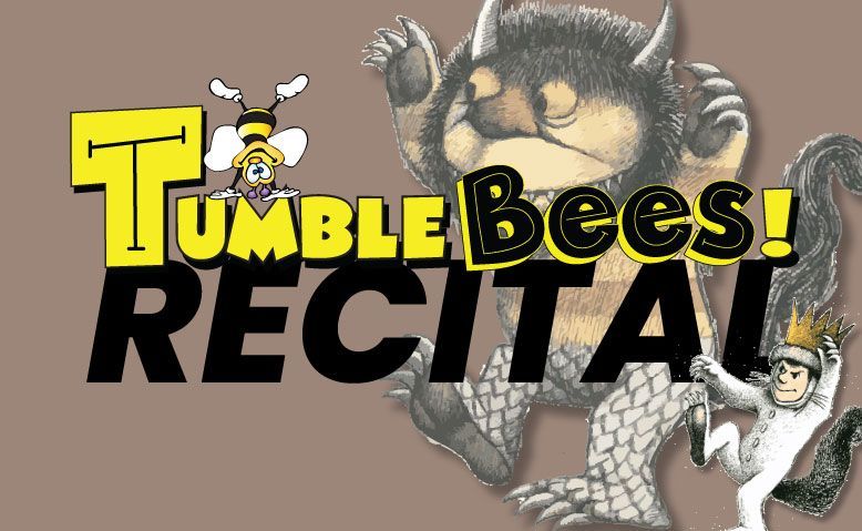 A green sign that says we like to party tumble bees