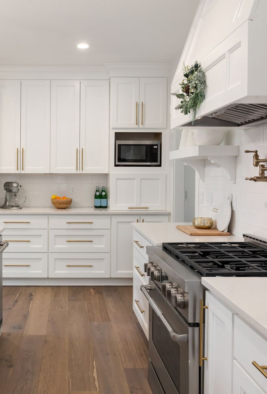 kitchen with yellow flowers