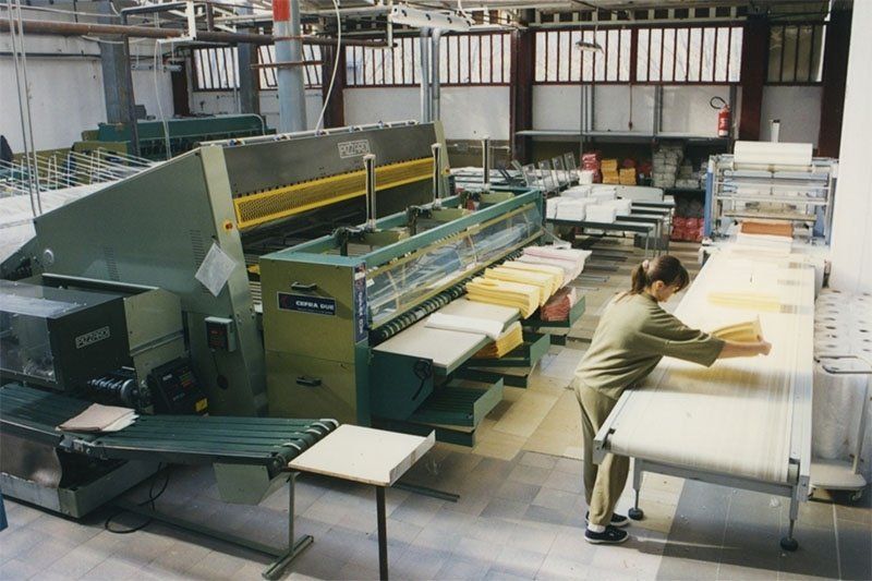 operazioni di sistemazione biancheria