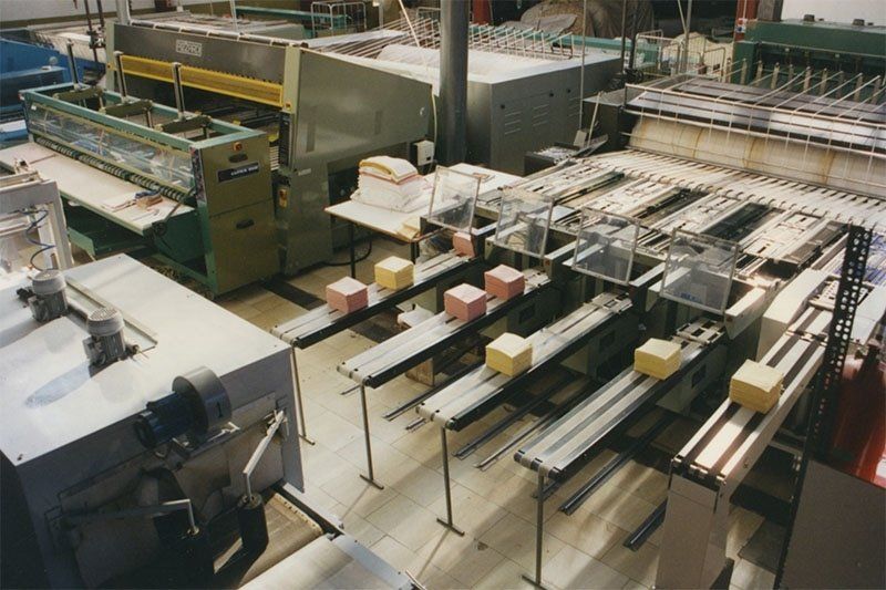 linee produttive lavanderia