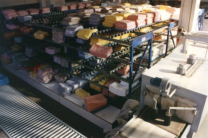 biancheria in consegna