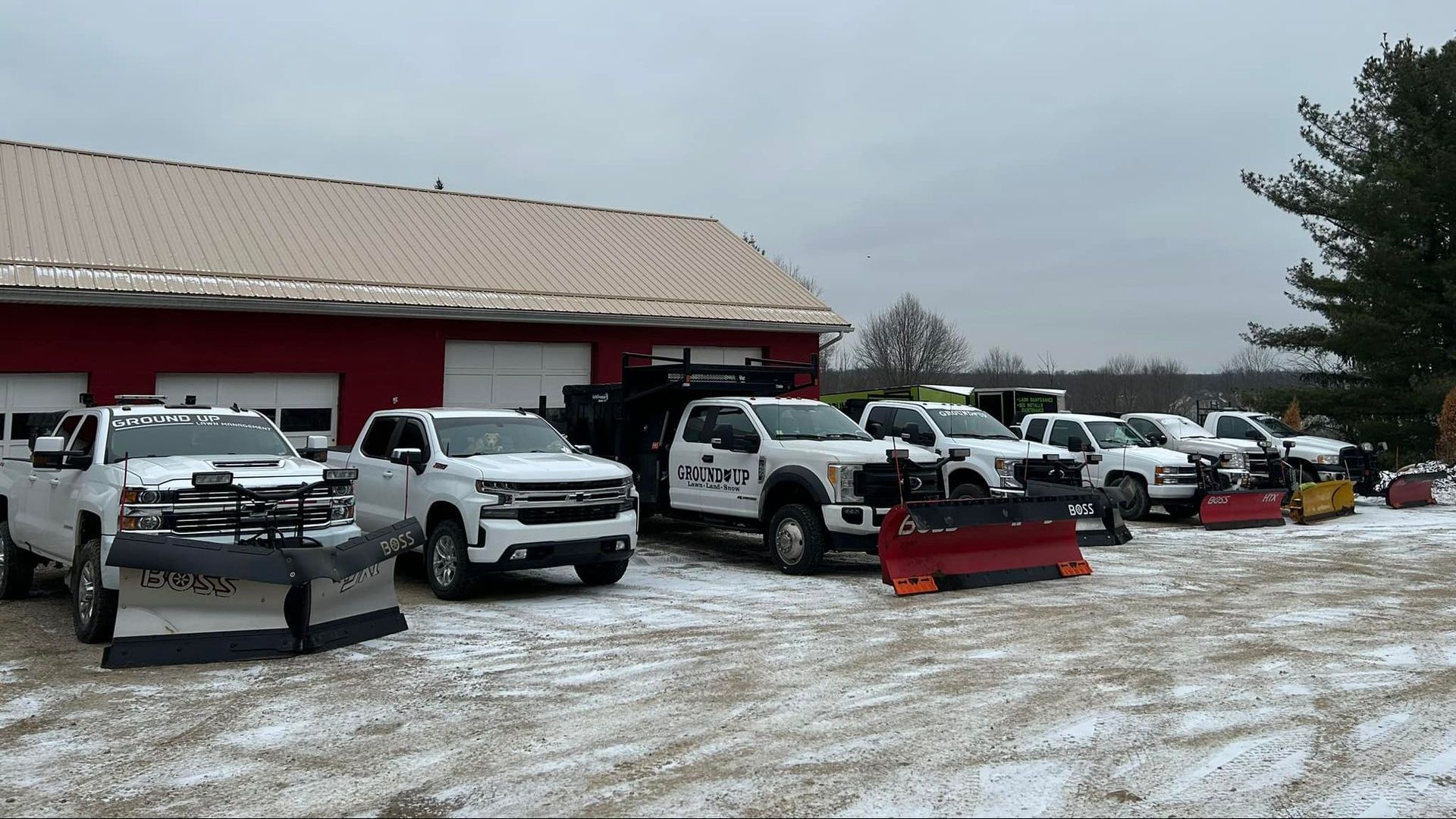 Our Fleet of Plows for Maintaining Streetsboro's Businesses