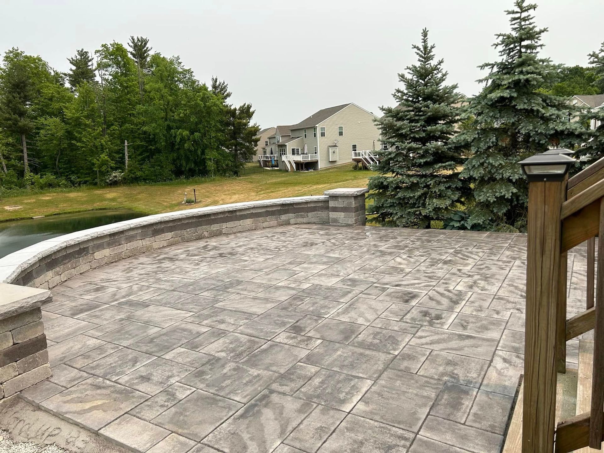 Paver Patio in Signature of Solon