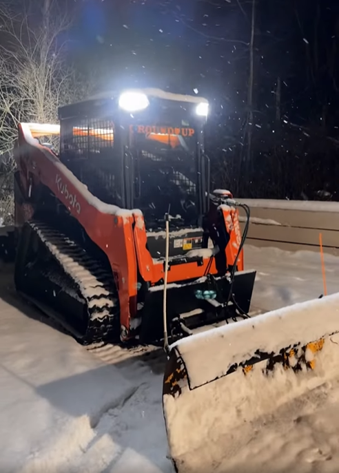 Skid Steer for Plowing smaller driveways and walkways in Twinsburg