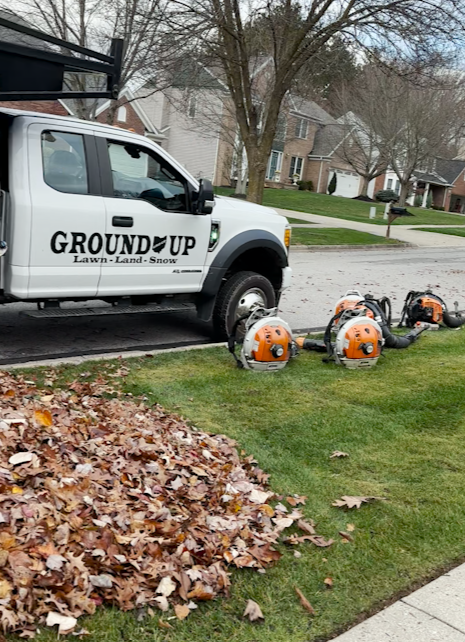 Ground Up's Fall Clean up service