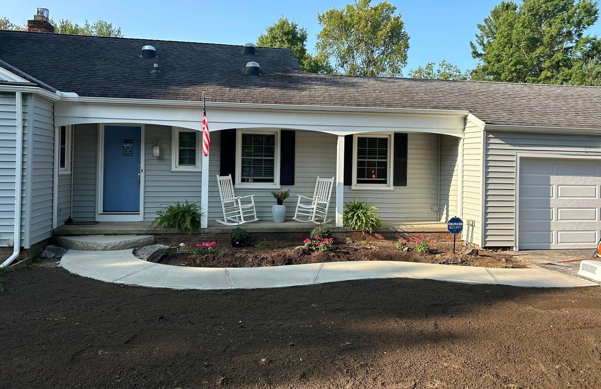 Solon Ohio Walkways installation