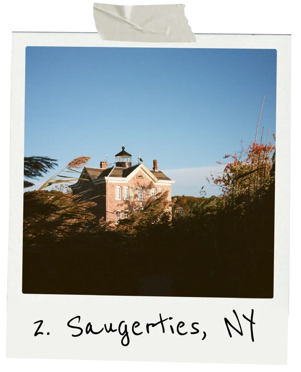 Saugerties, NY Lighthouse on film