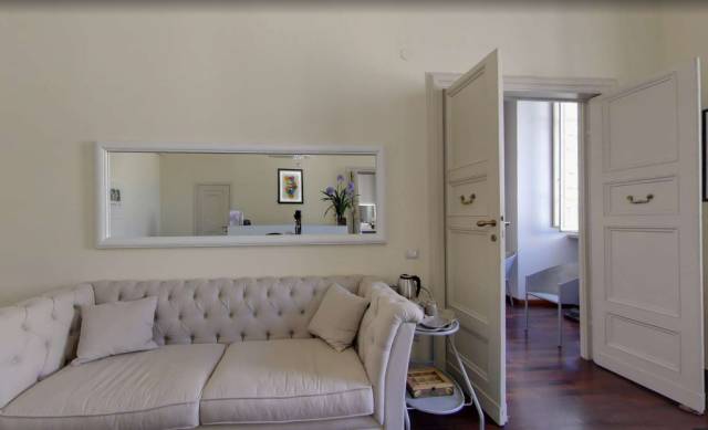 sala d'attesa di un salone di parrucchieri