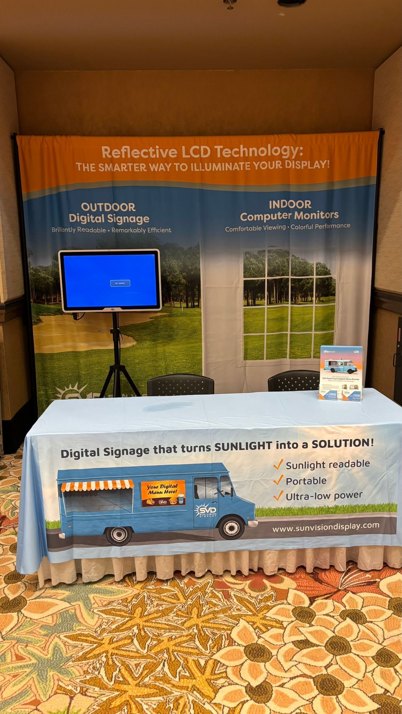 SVD booth at FTO Expo