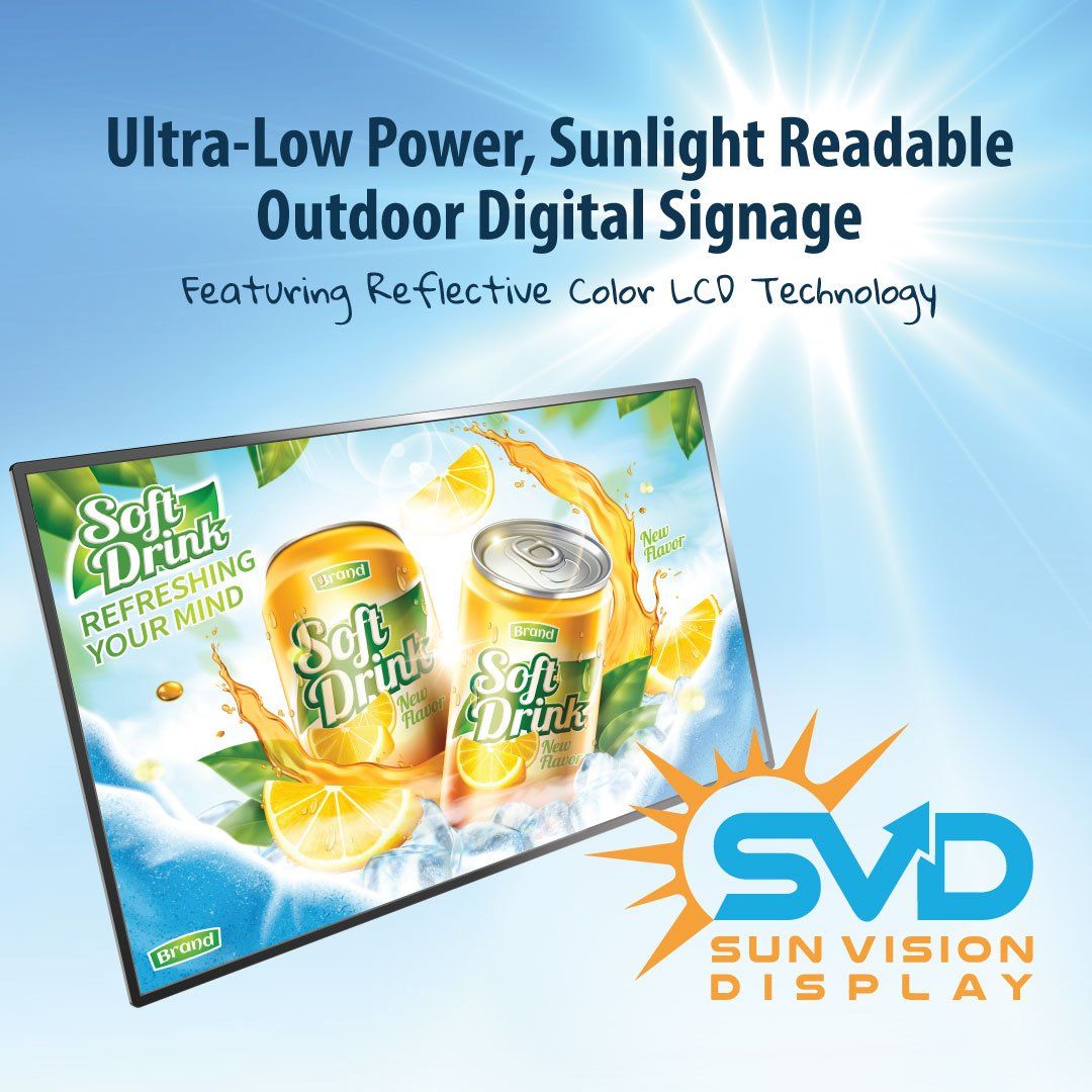 Low Power Outdoor digital signage