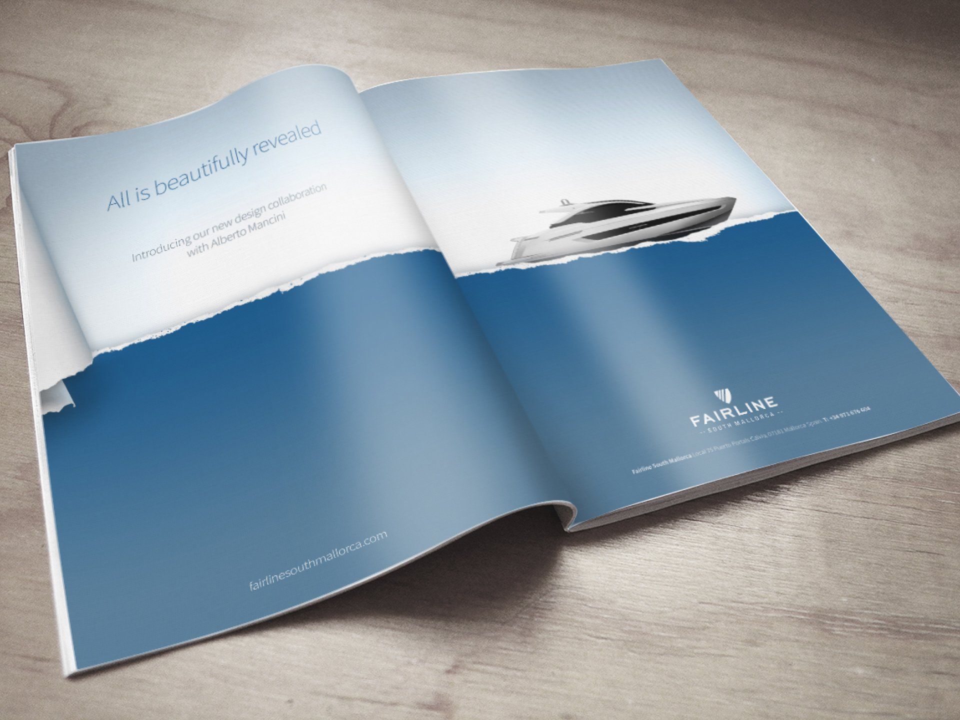 Follow-up print ad for the Fairline Yachts Targa 63 GTO. Headline: 