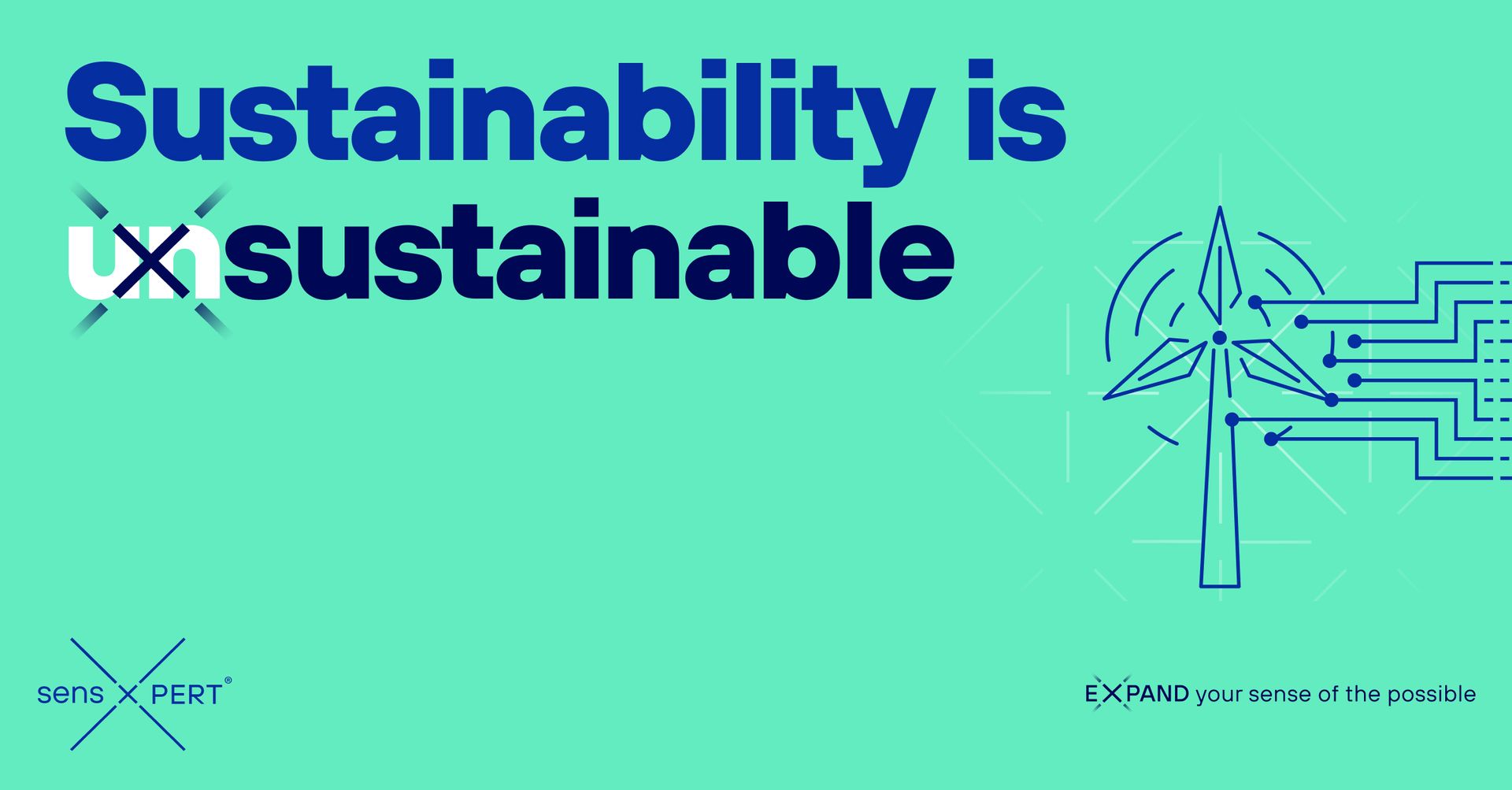 a poster that says `` sustainability is ux sustainable ''