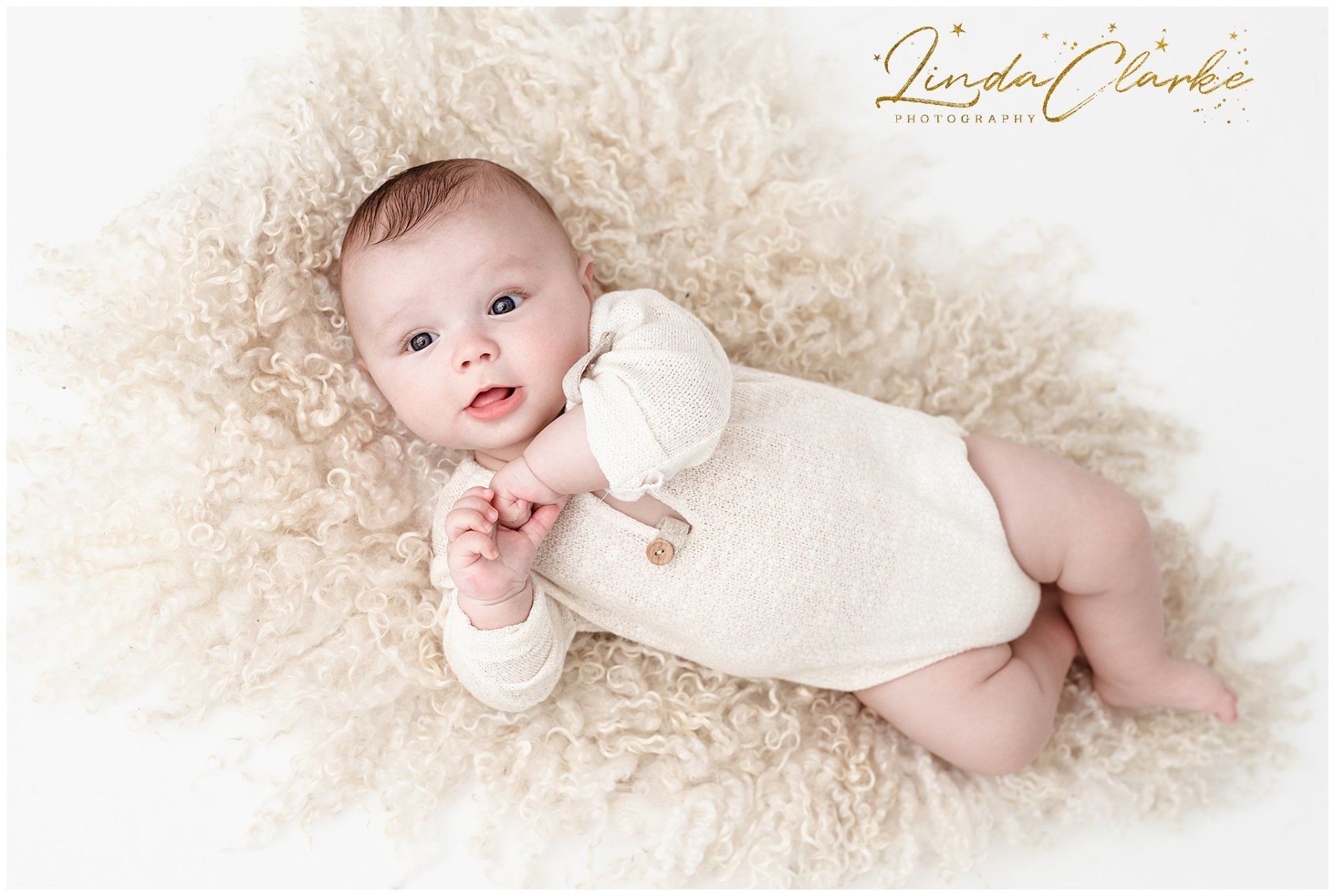 Newborn baby during a newborn photoshoot in dublin Ireland