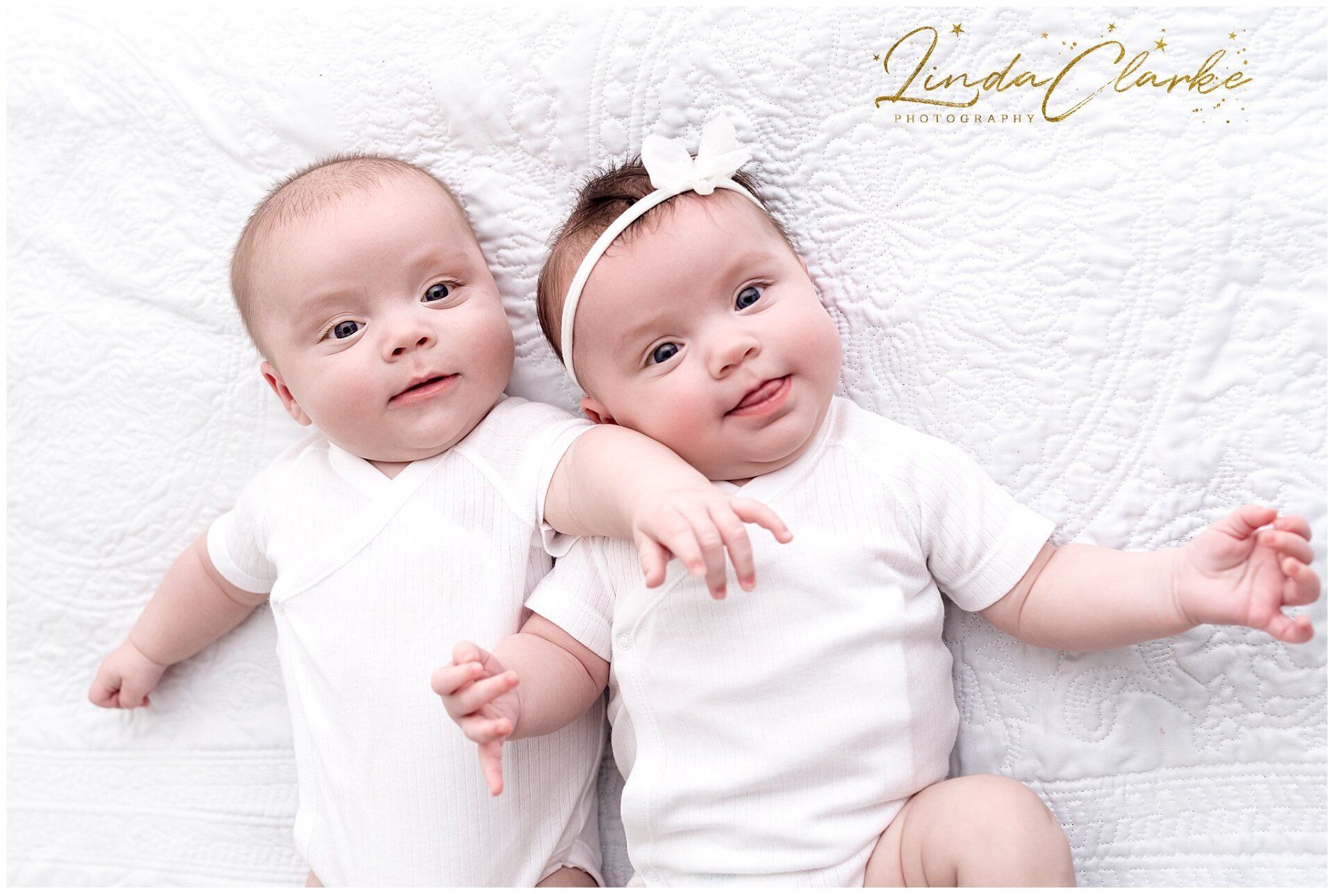 Newborn baby during a newborn photoshoot in dublin Ireland