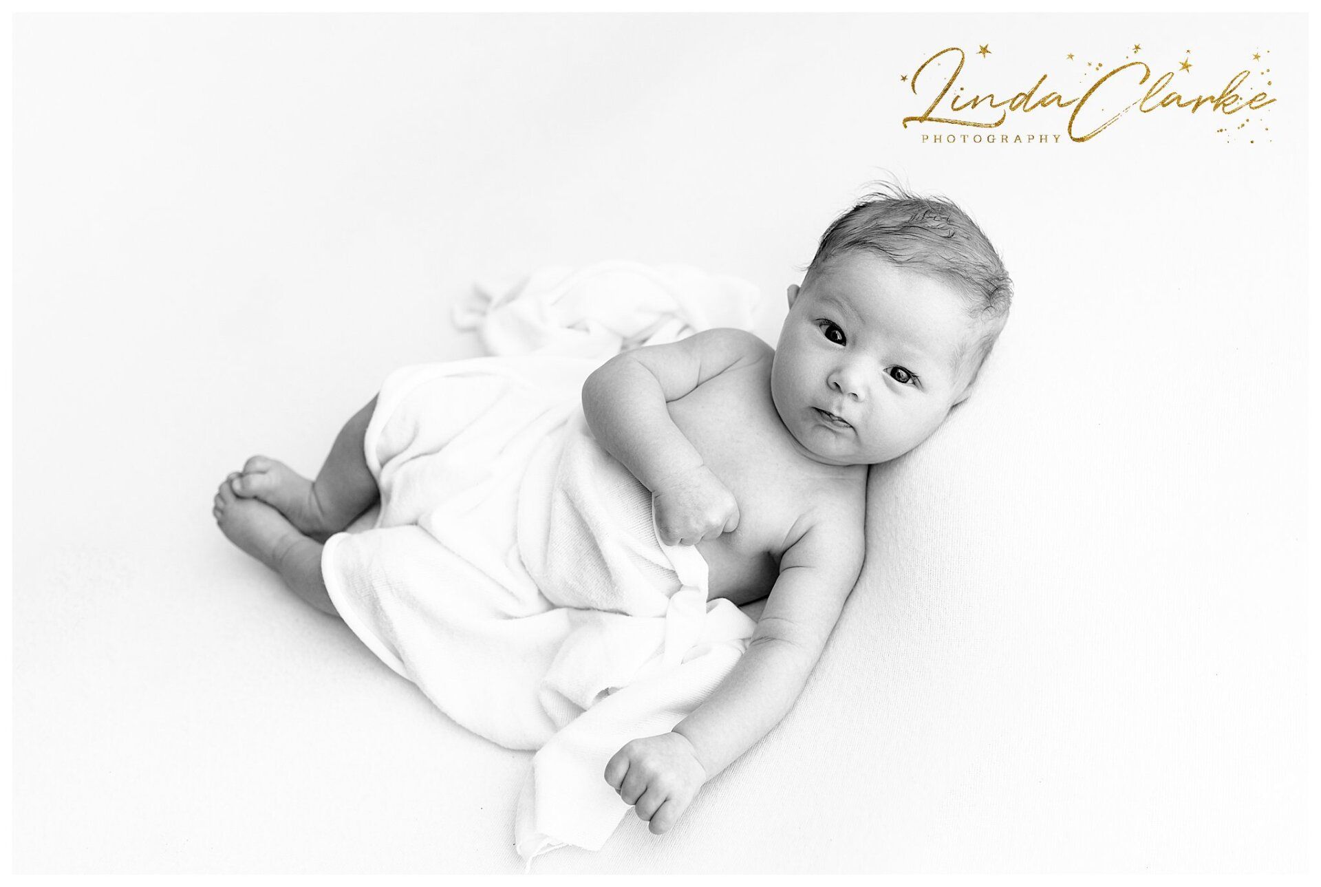 Newborn baby during a newborn photoshoot in dublin Ireland