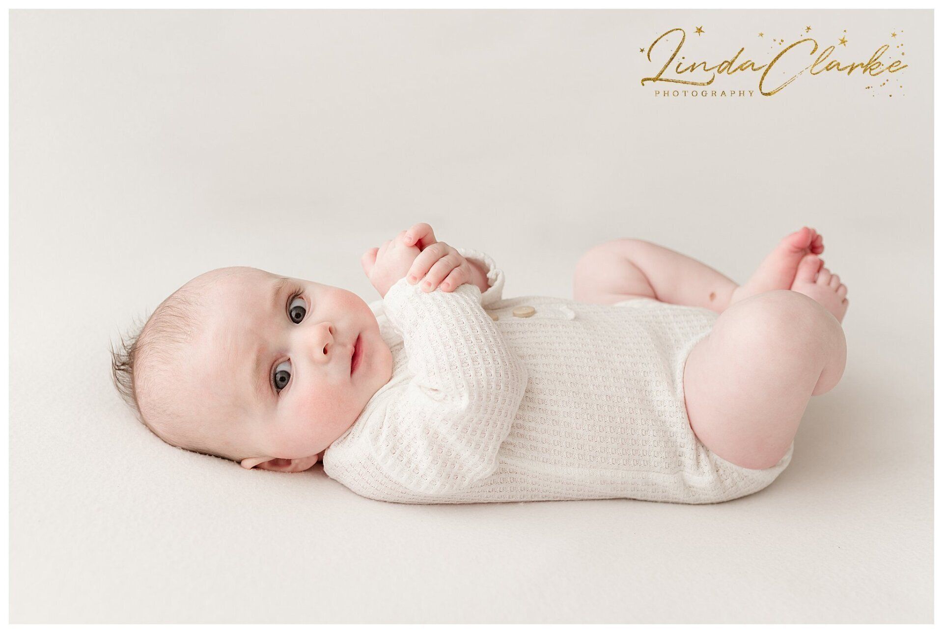 Newborn baby during a newborn photoshoot in dublin Ireland