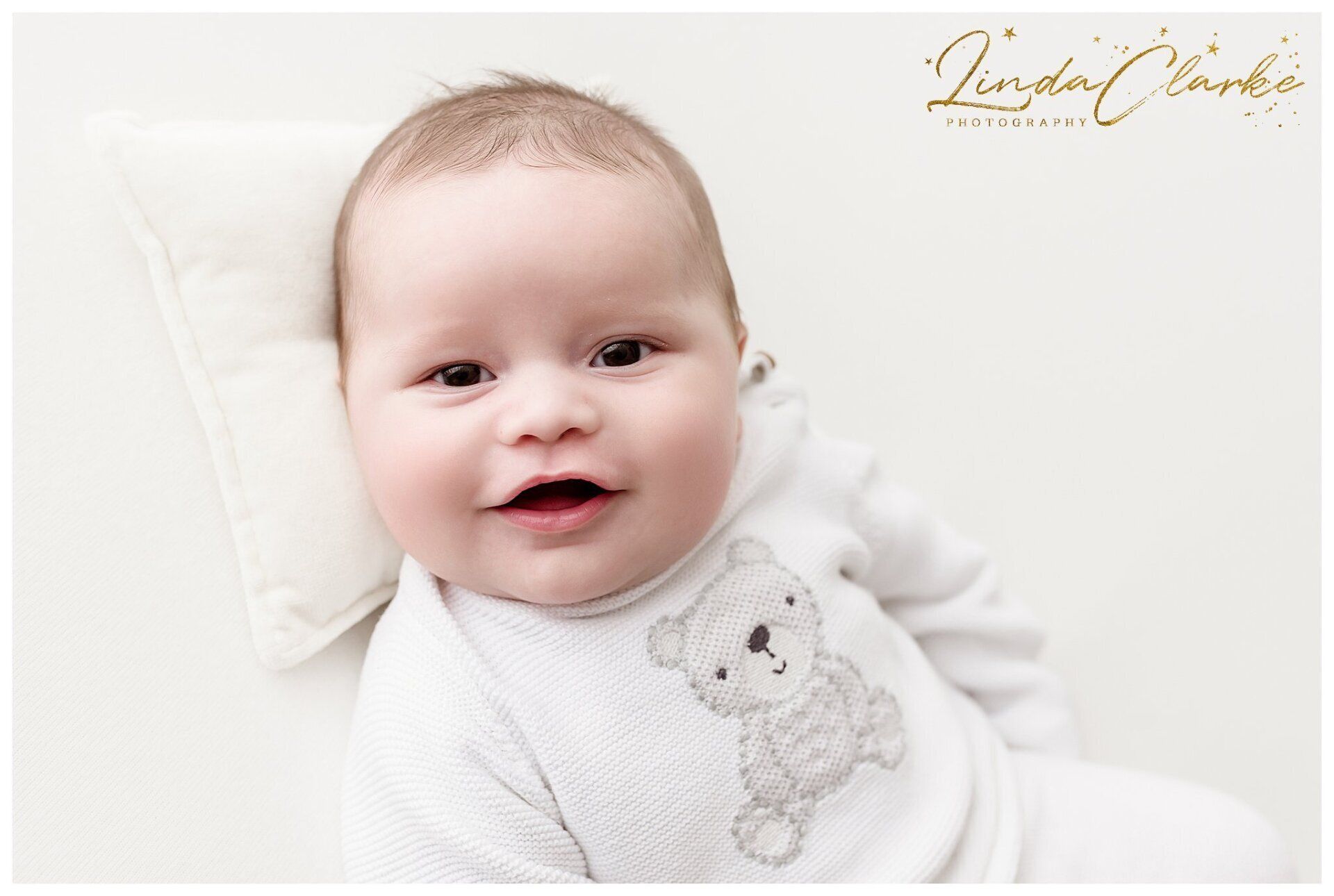 Newborn baby during a newborn photoshoot in dublin Ireland