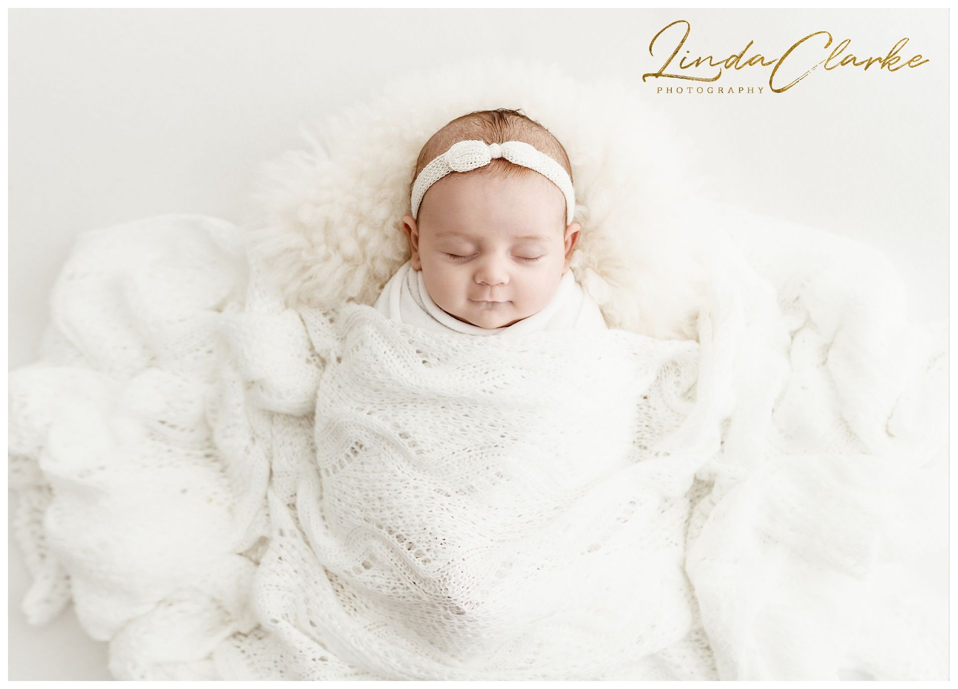 Newborn baby during a newborn photoshoot in dublin Ireland
