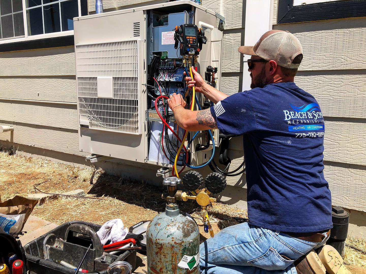 Commercial hvac contractors gardnerville beach sons