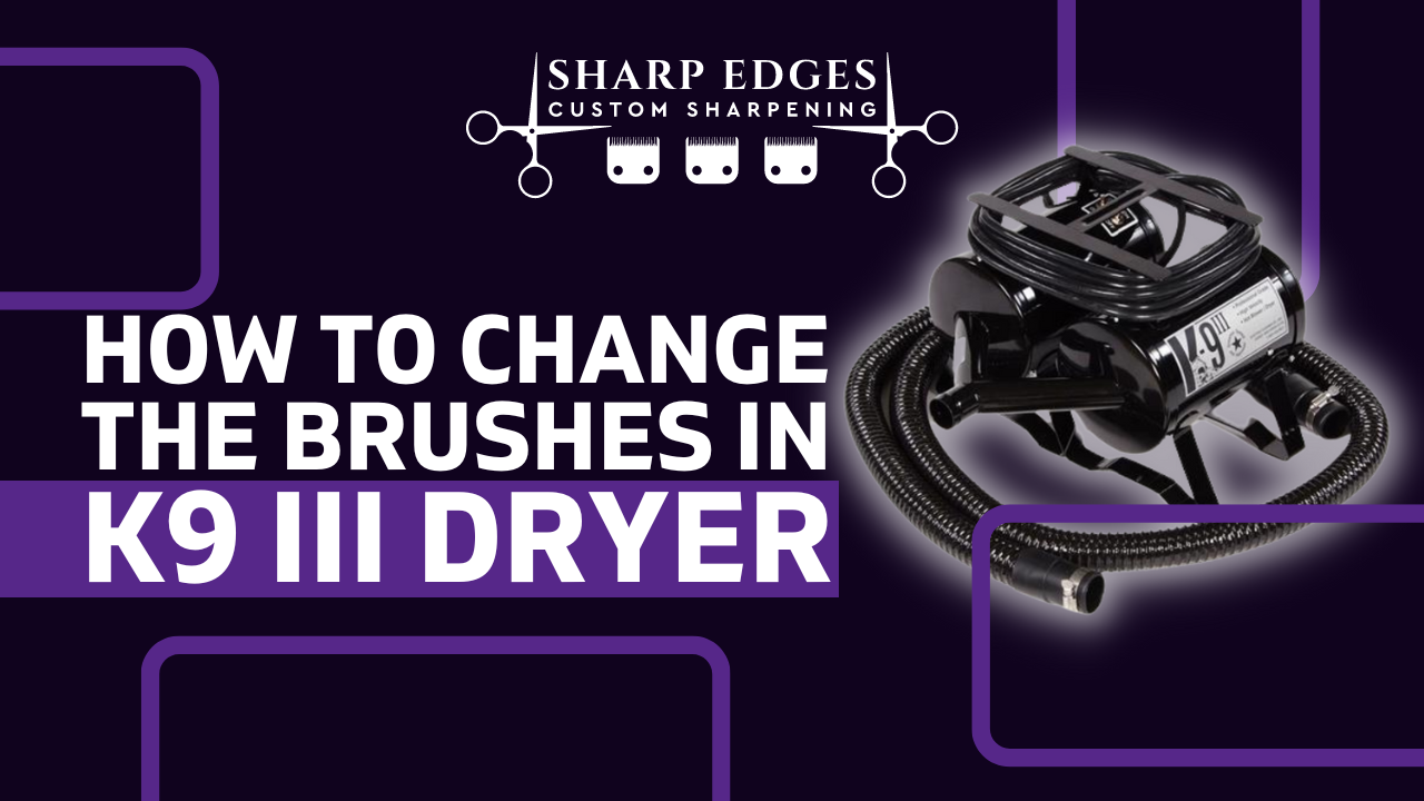 How to Change the Brushes in your K-9 III High Velocity Dryer