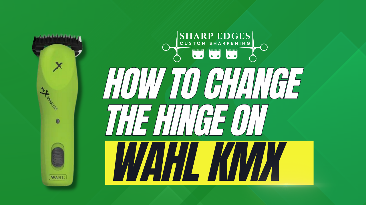 How to Change the Hinge on Wahl KMX Cordless Clipper