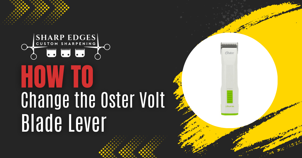 How to change the Blade Lever in the Oster Volt Cordless Clipper