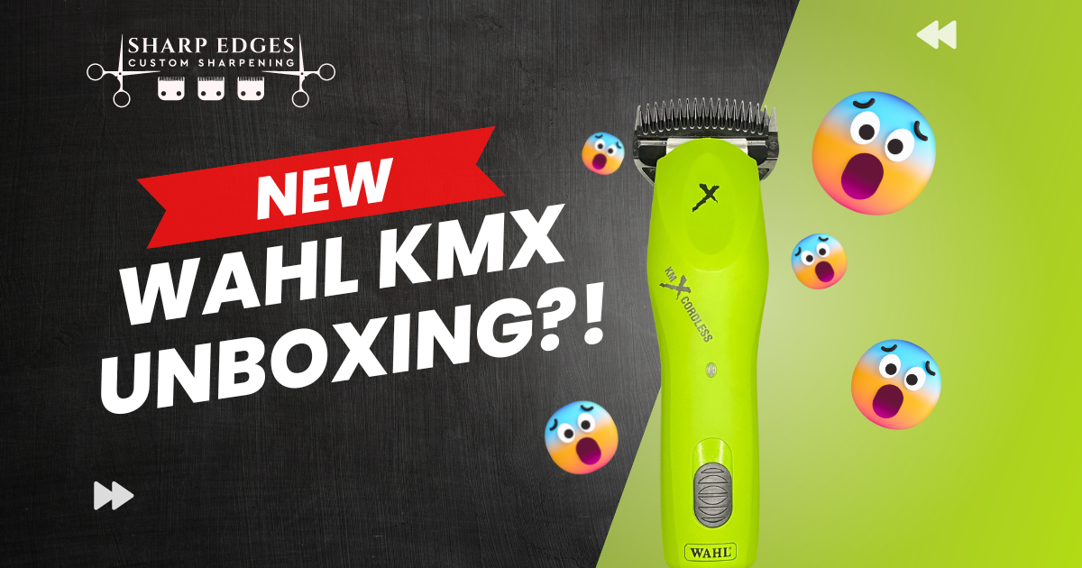 Wahl KMX Cordless Clippers Unboxing Sharp Edges