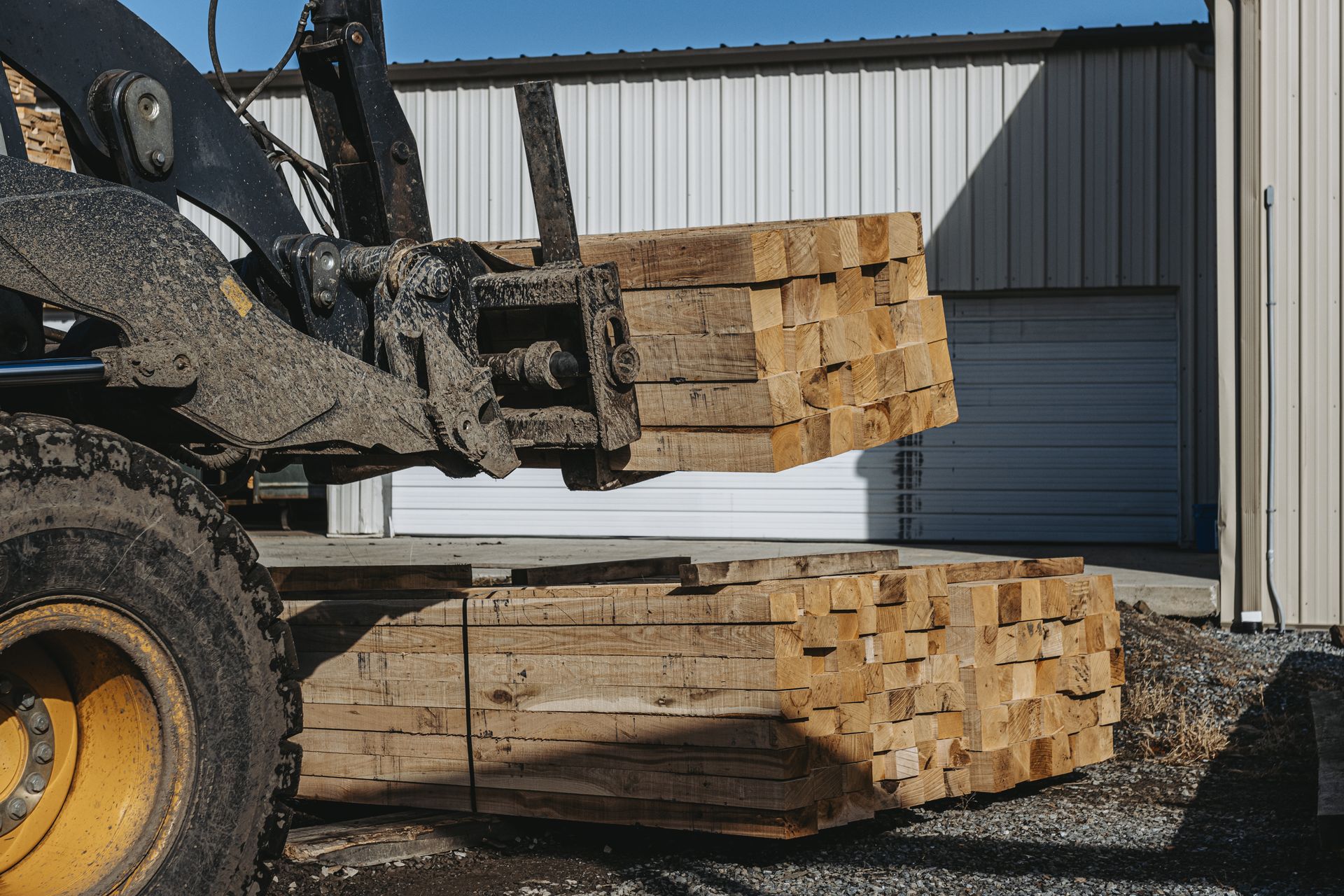 Lumber harvesting in central PA