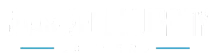 Two short light-blue horizontal lines near the bottom left and right on a white background